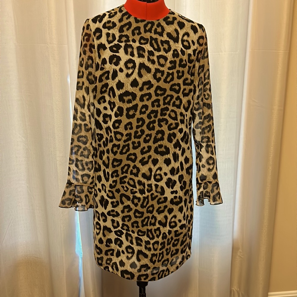 Animal print dress